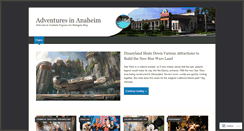 Desktop Screenshot of anaheimadventures.net